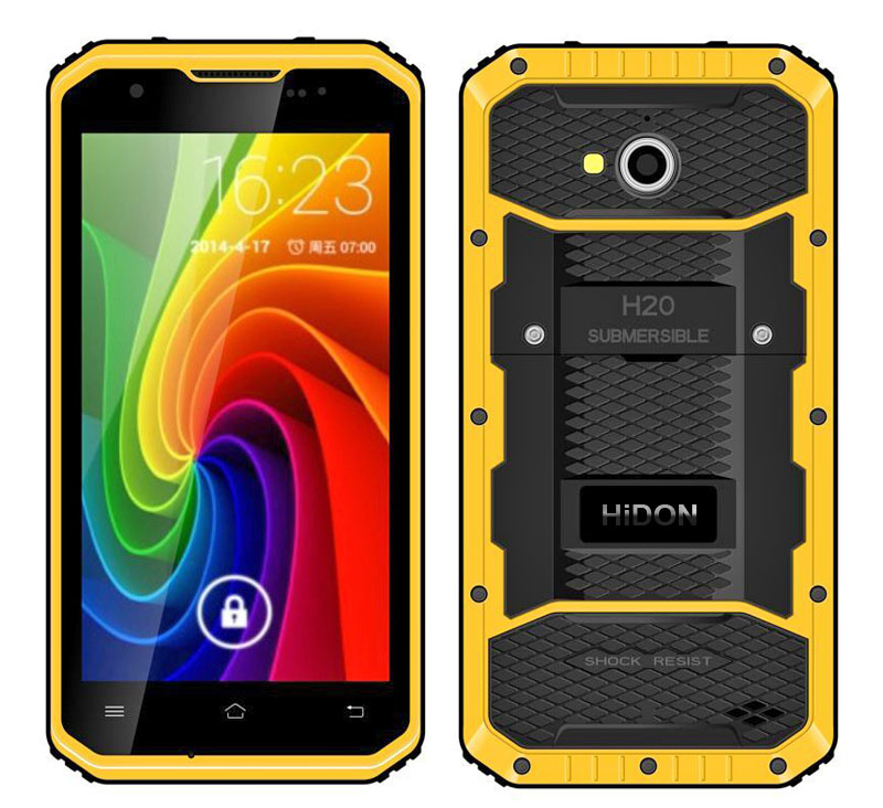 Cheapest 5 inch Android 5.1 4G Rugged Mobile Phone or 4G Rugged Smartphone